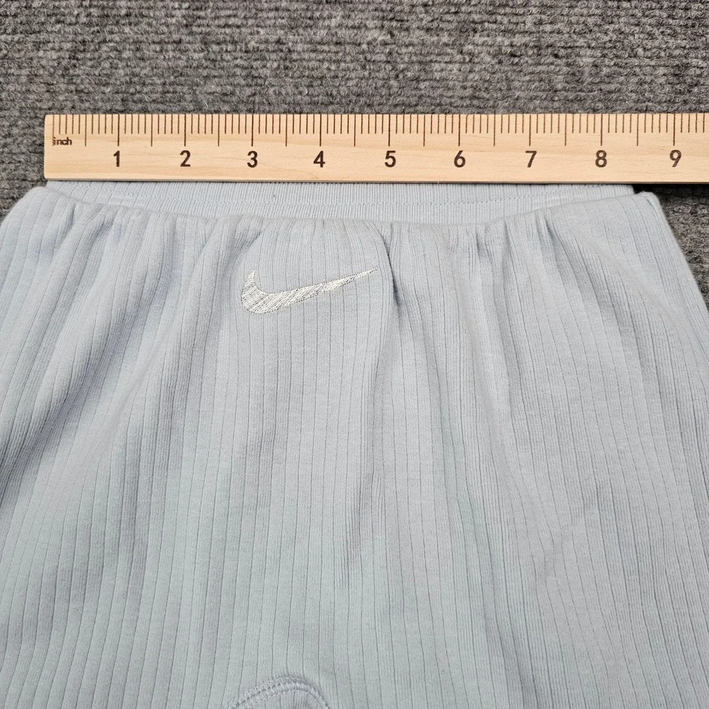 Nike Unisex 2-Piece Set Ribbed T-Shirt and Shorts Organic Cotton Blue 24M - Picture 11 of 14